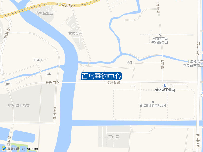 上海市松江区城隆路与城桃路交叉路口往北约160米百鸟垂钓中心钓鱼点实景照片