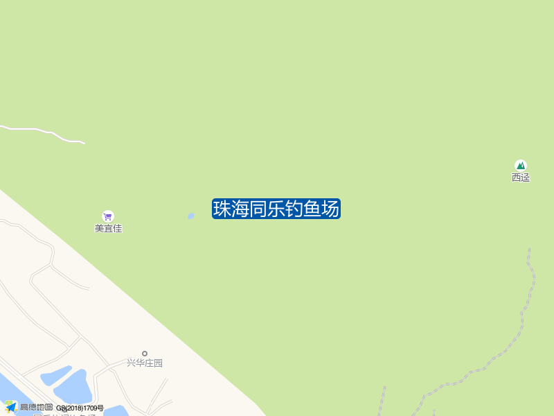 珠海市斗门区群山村道二与宋城大道交叉路口往西北约150米珠海同乐钓鱼场钓鱼点实景照片