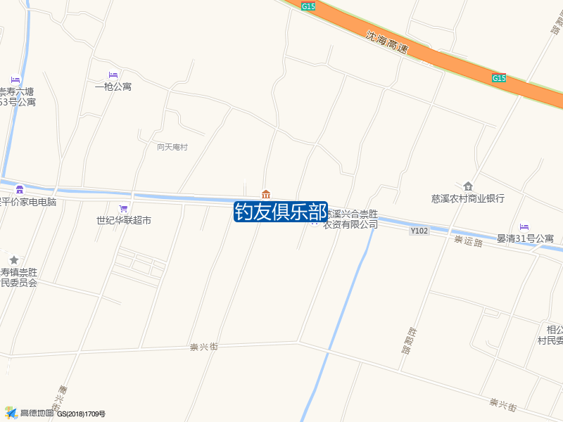 崇运路与胜殿路交叉口西500米钓友俱乐部钓鱼点实景照片