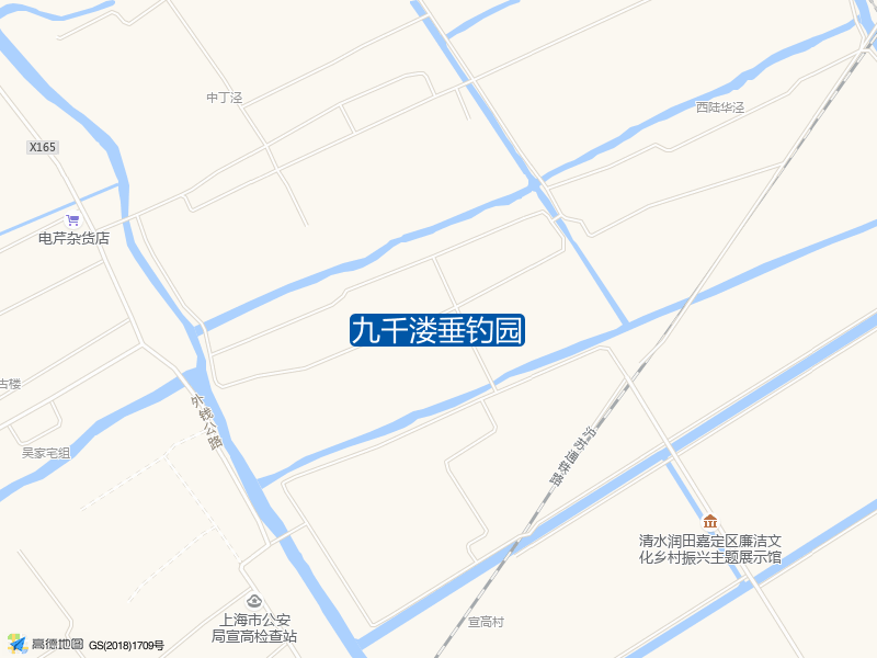 九千溇垂钓园钓点照片