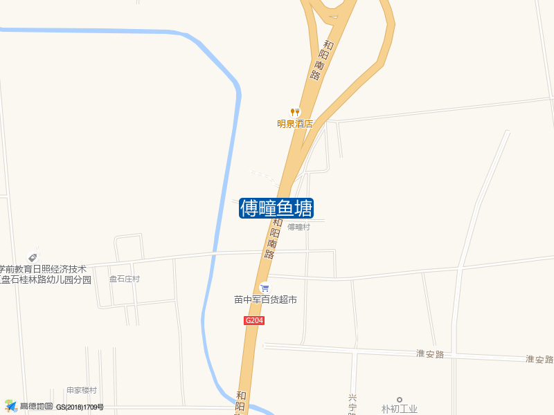 傅疃鱼塘钓点照片