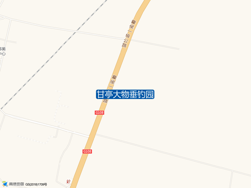 甘亭大物垂钓园钓点照片