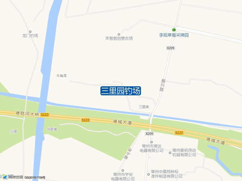 三里园钓场钓点照片