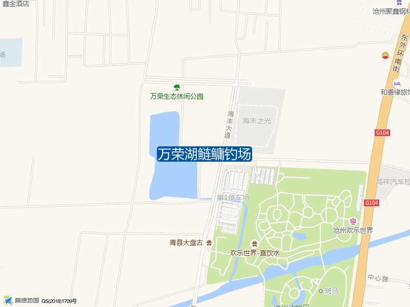 百川路38号万荣湖鲢鳙钓场钓鱼点实景照片