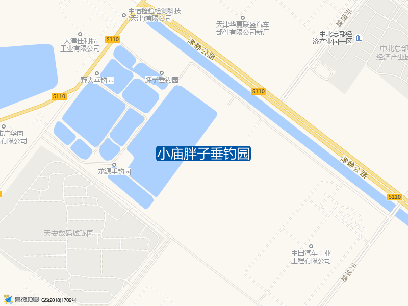 小庙胖子垂钓园钓点照片