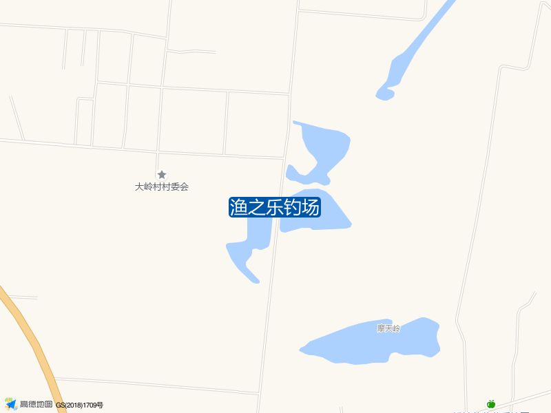 区沙河镇大岭村党群服务中心东侧330米渔之乐钓场钓鱼点实景照片