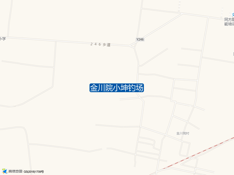 金川院奥祺木业西南侧240米金川院小坤钓场钓鱼点实景照片