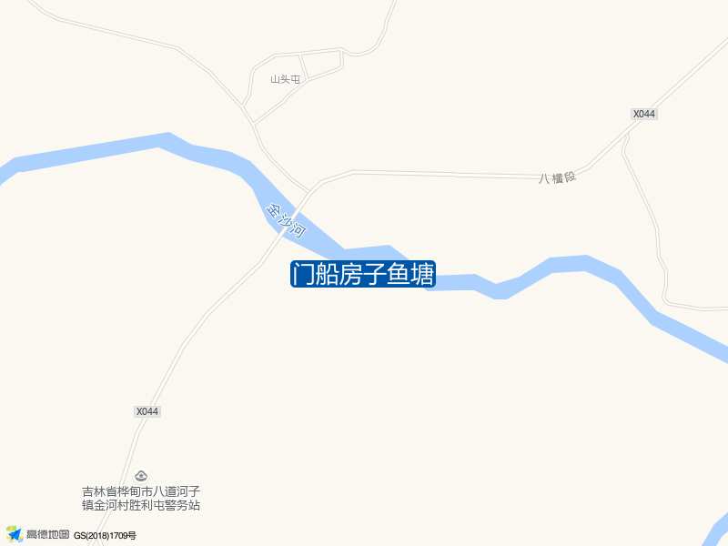 门船房子鱼塘钓点照片