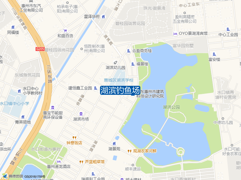 广东省惠州市惠城区湖滨路91湖滨钓鱼场钓鱼点实景照片