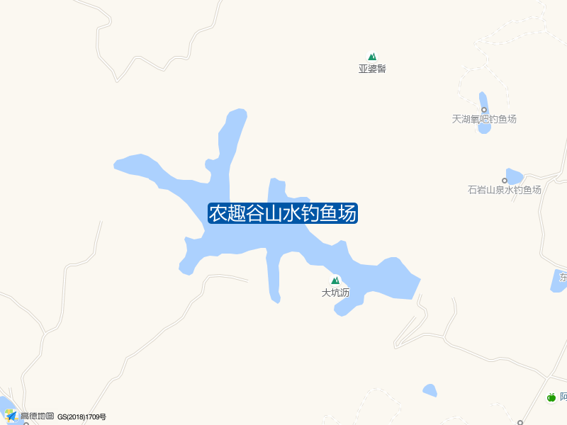 农趣谷山水钓鱼场钓点照片