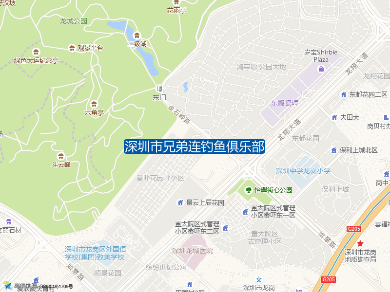 广东省深圳市龙岗区新丰路60号深圳市兄弟连钓鱼俱乐部钓鱼点实景照片