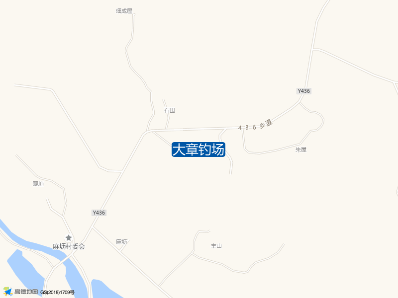 大章钓场钓点照片