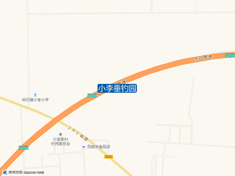 小李垂钓园钓点照片