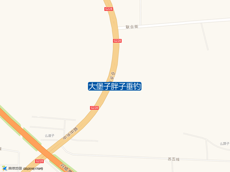 辽宁省盘锦市大洼区中华中路大堡子胖子垂钓钓鱼点实景照片