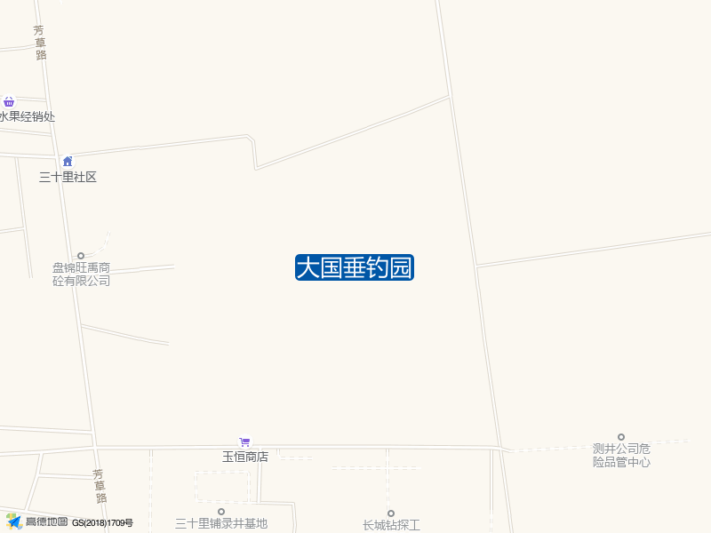 盘锦市大洼区学府街与芳草路交叉口南50米大国垂钓园钓鱼点实景照片