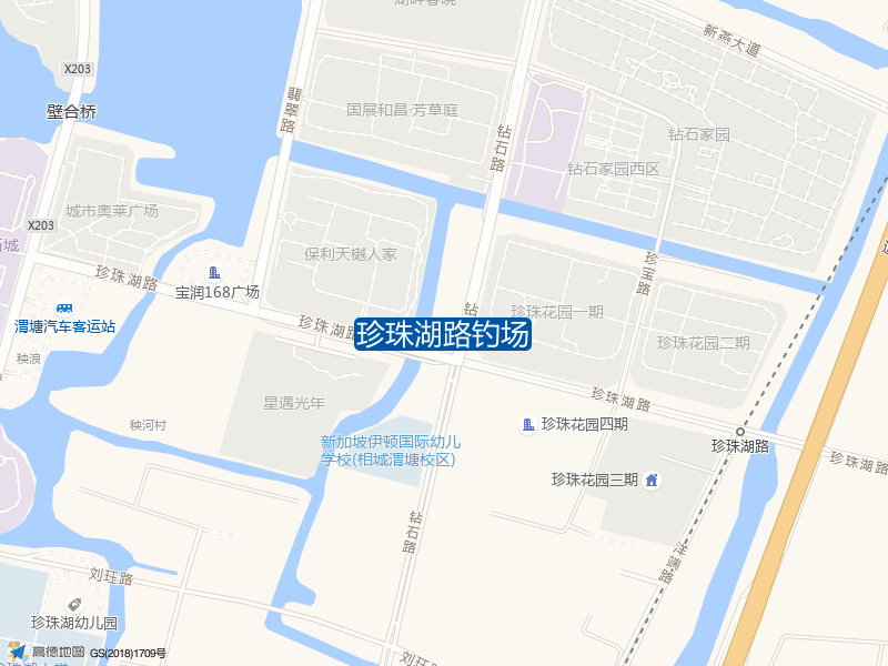 江苏省苏州市相城区钻石路珍珠湖路钓场钓鱼点实景照片