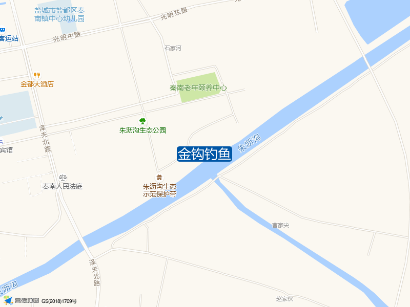 盐城市盐都区泽夫路西150米金钩钓鱼钓鱼点实景照片