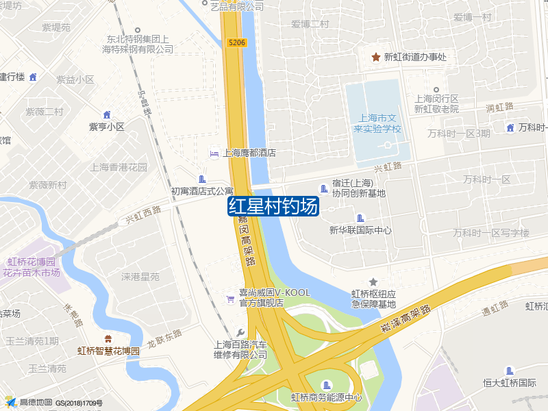 上海市闵行区华翔路2110弄47红星村钓场钓鱼点实景照片