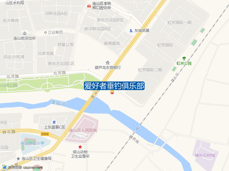 辽宁省葫芦岛市连山区新大路欣蕗园2-2C门市爱好者垂钓俱乐部钓鱼点实景照片