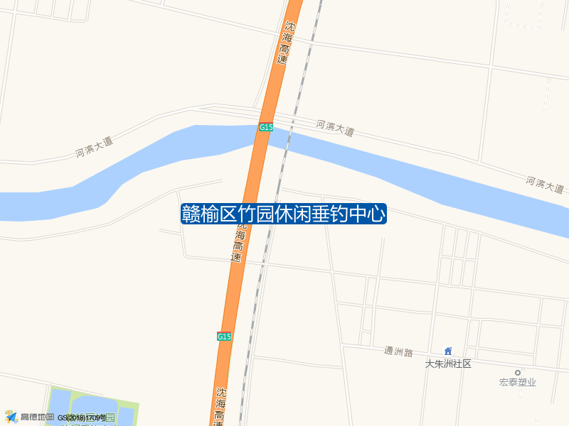 江苏省连云港市赣榆区赣榆区竹园休闲垂钓中心钓鱼点实景照片