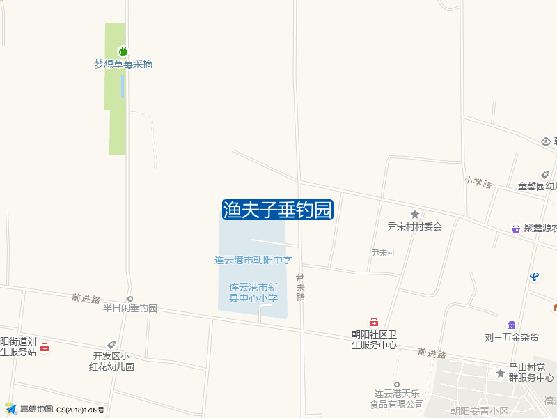 江苏省连云港市连云区渔夫子垂钓园钓鱼点实景照片