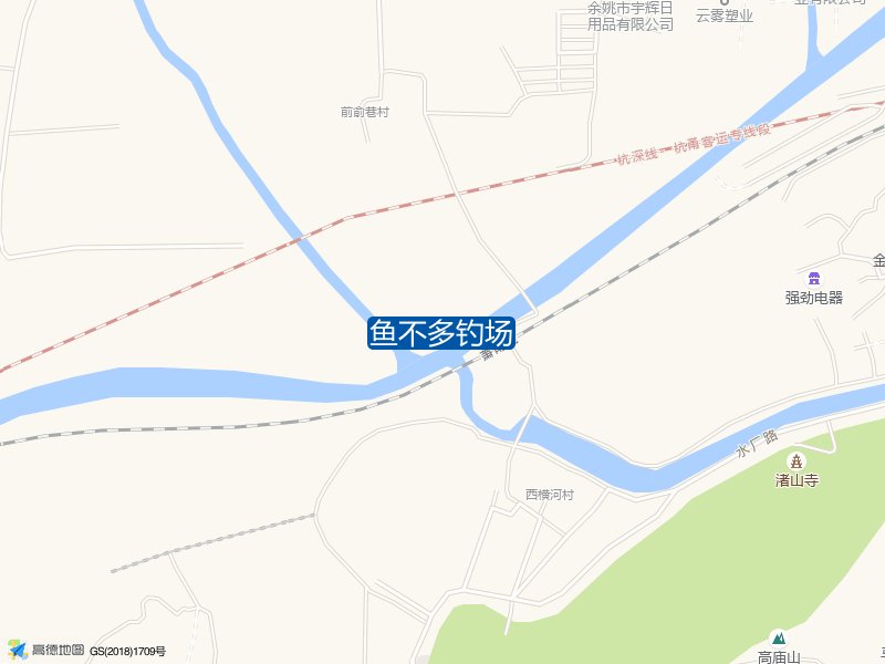浙江省宁波市余姚市鱼不多钓场钓鱼点实景照片