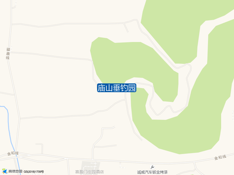 辽宁省大连市普兰店区金和线庙山垂钓园钓鱼点实景照片