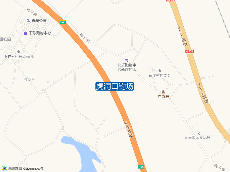 虎洞口钓场钓点照片