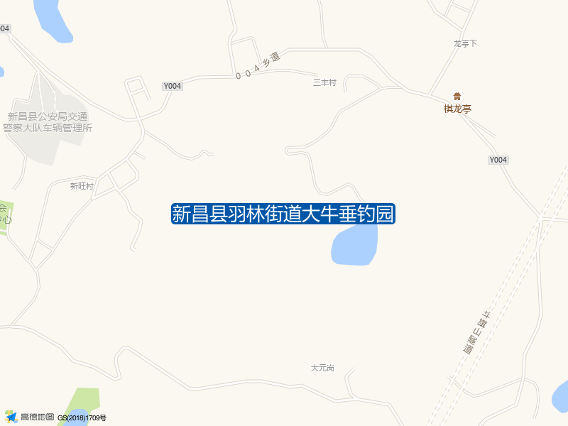 羽林街道年岙村新昌县羽林街道大牛垂钓园钓鱼点实景照片