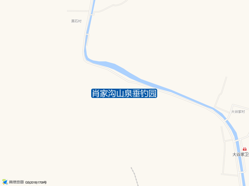 山东省烟台市福山区高疃镇肖家沟山泉垂钓园钓鱼点实景照片