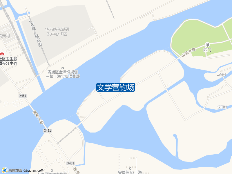文学营钓场钓点照片