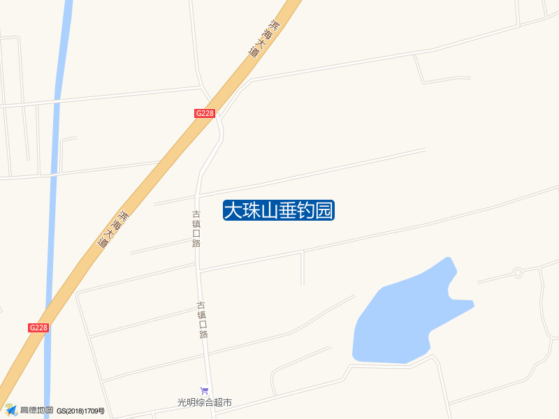 大珠山垂钓园钓点照片