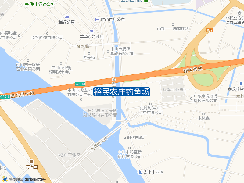 裕民农庄钓鱼场钓点照片