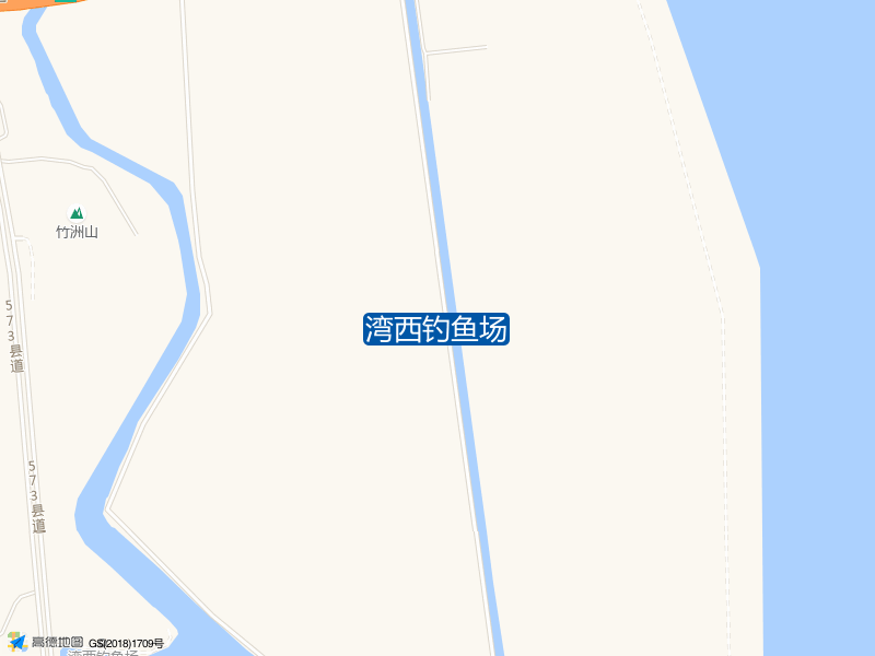 湾西钓鱼场钓点照片