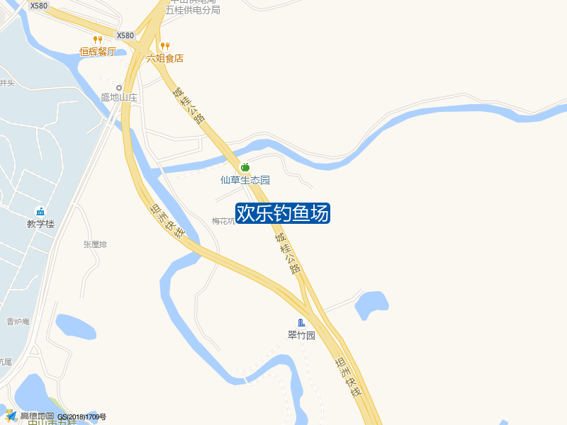 欢乐钓鱼场钓点照片