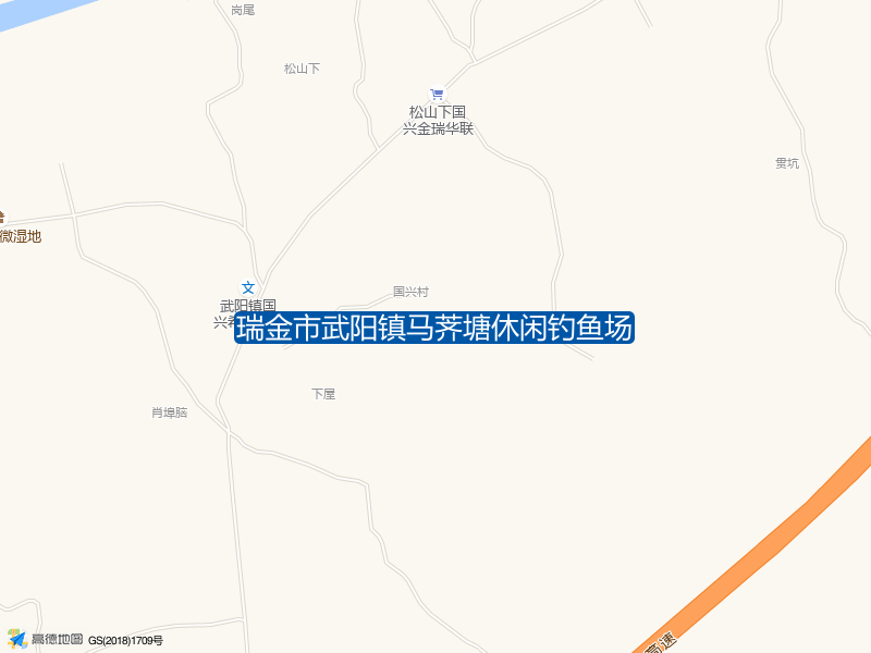 瑞金市武阳镇马荠塘休闲钓鱼场钓点照片