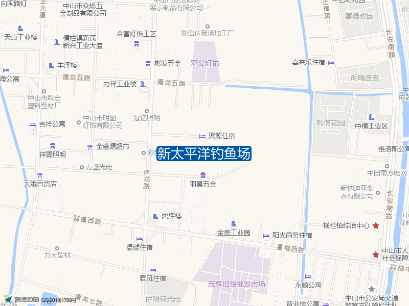 新太平洋钓鱼场钓点照片