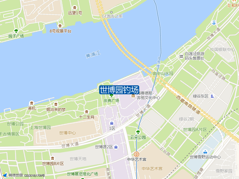 上海市浦东新区东岸绿道世博园钓场钓鱼点实景照片