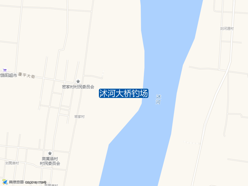 山东省临沂市河东区沭河大桥钓场钓鱼点实景照片