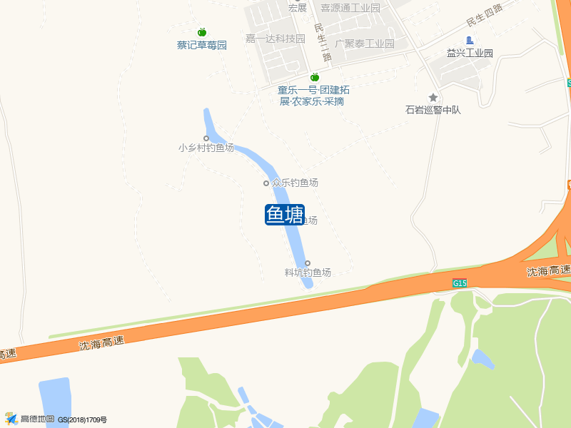 深圳市宝安区石岩街道塘头社区鱼塘钓鱼点实景照片