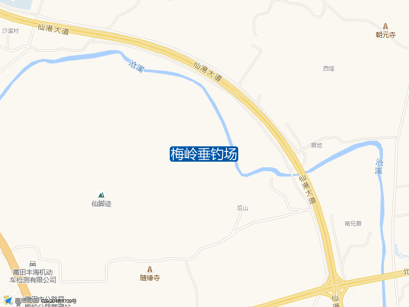 福建省莆田市仙游县蔡襄北街324号梅岭垂钓场钓鱼点实景照片