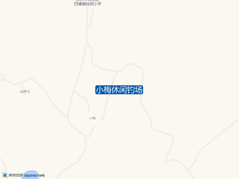 小梅休闲钓场钓点照片