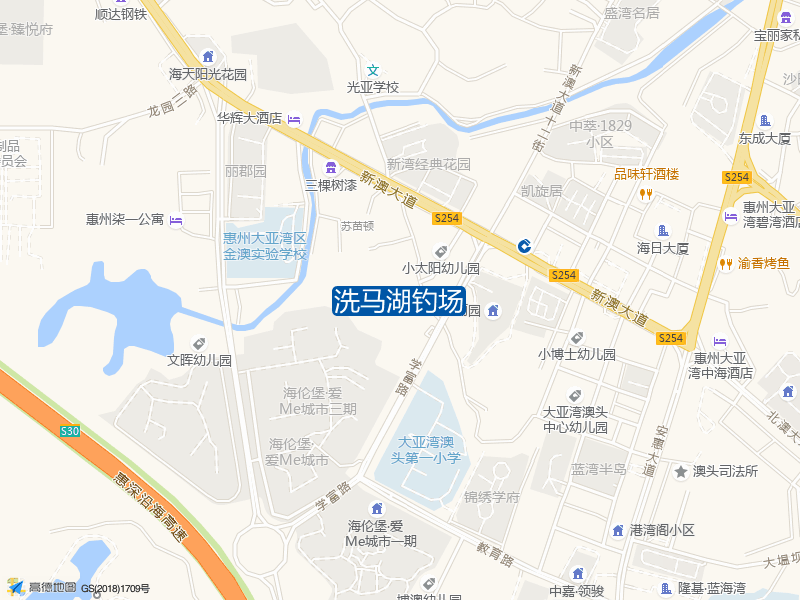 洗马湖钓场钓点照片