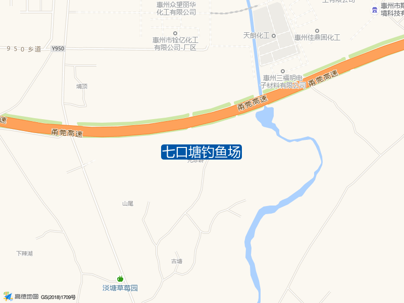 七口塘钓鱼场钓点照片