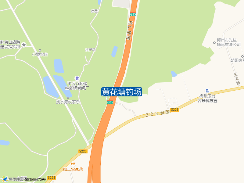 黄花塘钓场钓点照片