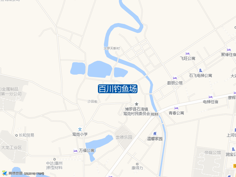 百川钓鱼场钓点照片