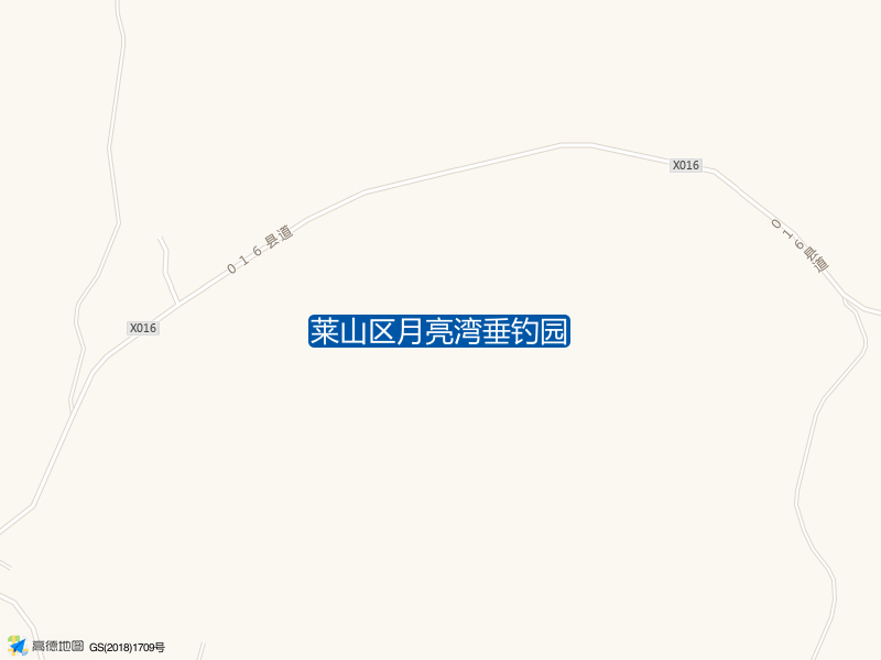 山东省烟台市莱山区曲村公交站西800莱山区月亮湾垂钓园钓鱼点实景照片