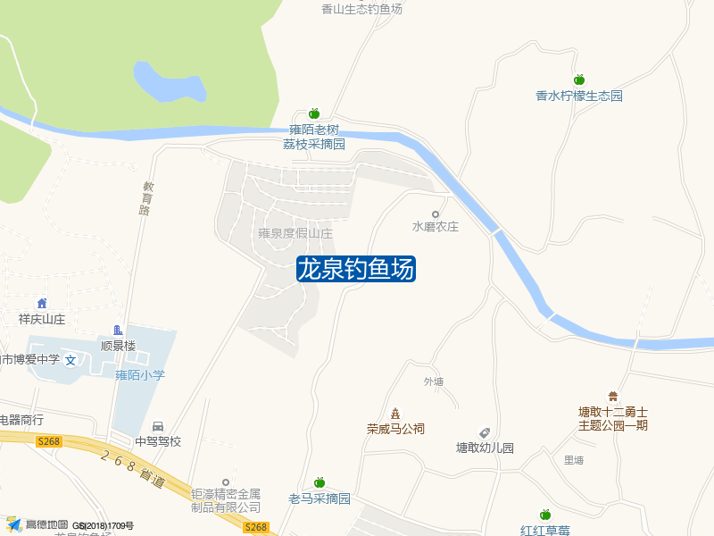 龙泉钓鱼场钓点照片