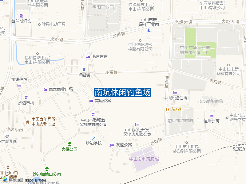 广东省中山市井头街2号南坑休闲钓鱼场钓鱼点实景照片