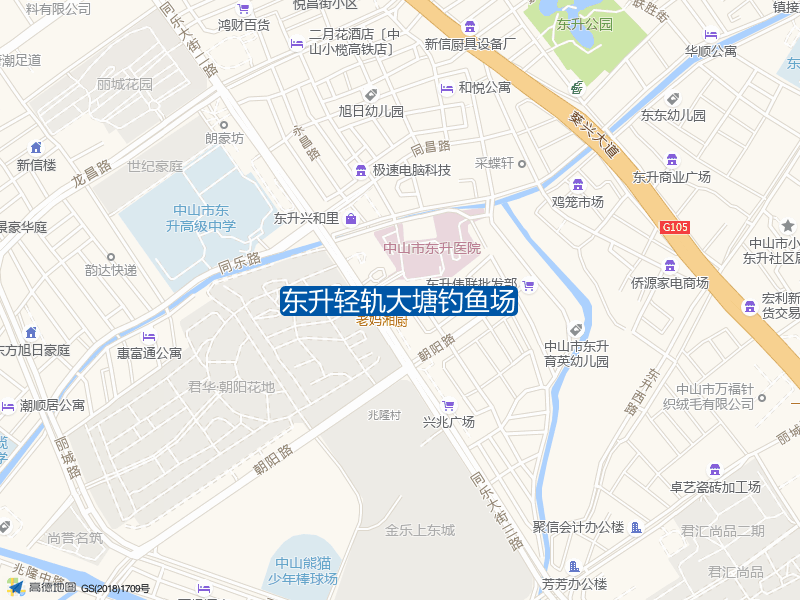 东升轻轨大塘钓鱼场钓点照片